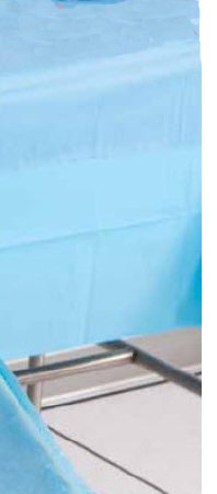 Cover Table Tiburon® 44 W X 90 L Inch Reinforced Back Poly Sterile (1/EA 22/CS) by Cardinal  ID 8377